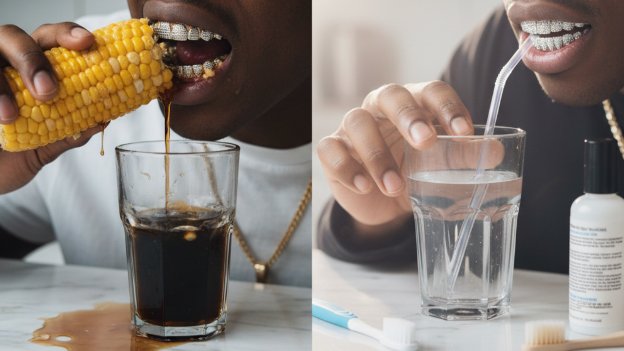 Can You Eat or Drink While Wearing Grillz? Dos & Don’ts