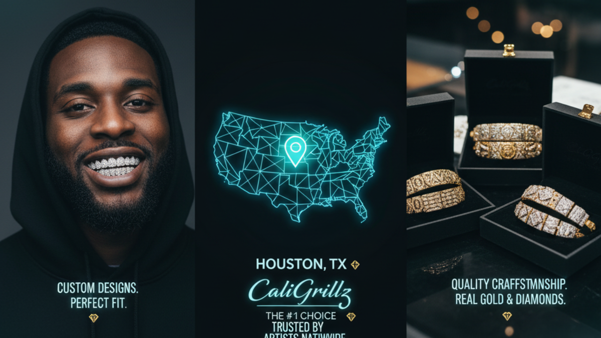 Custom Grillz in Houston: Designs, Ordering and Fit Support
