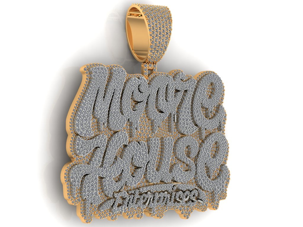 Custom Design Deposit - Double Layered Logo Pendant