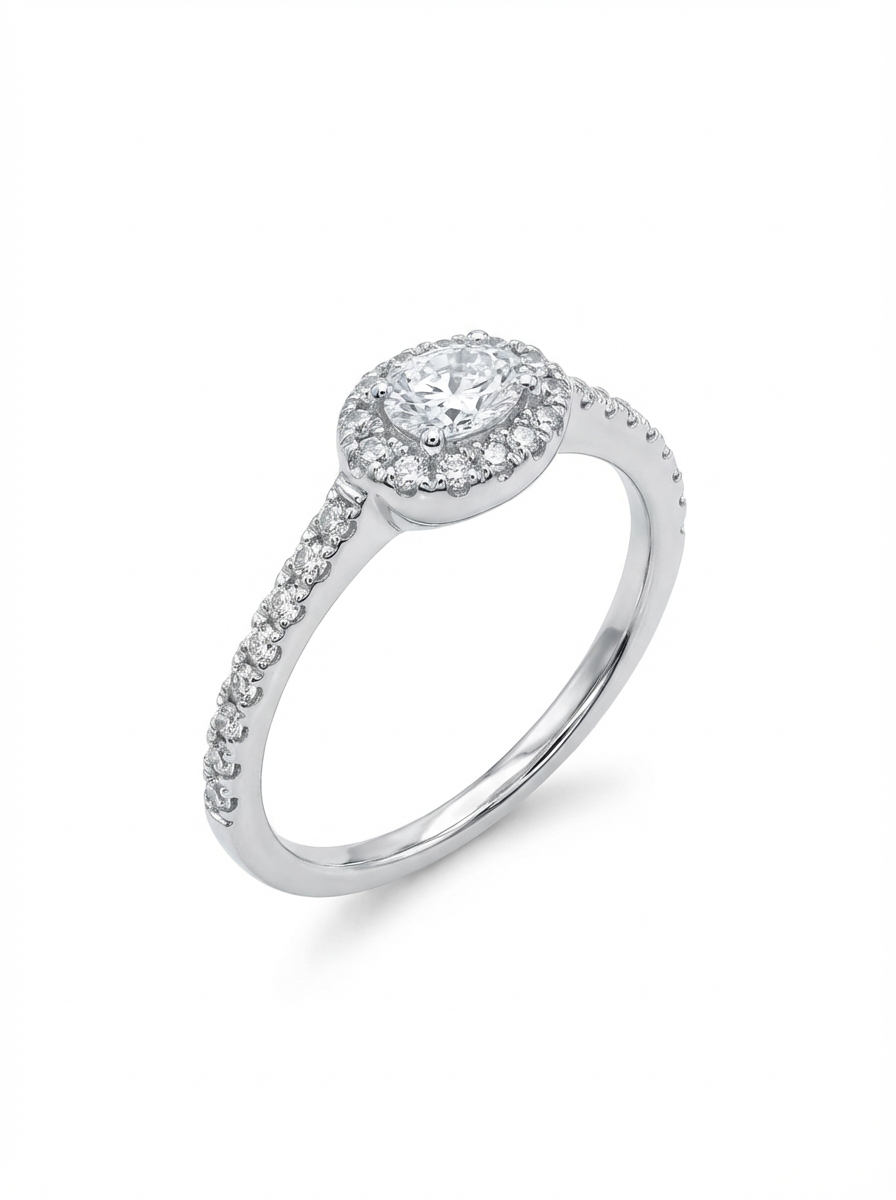 Stella Petite Halo Ring