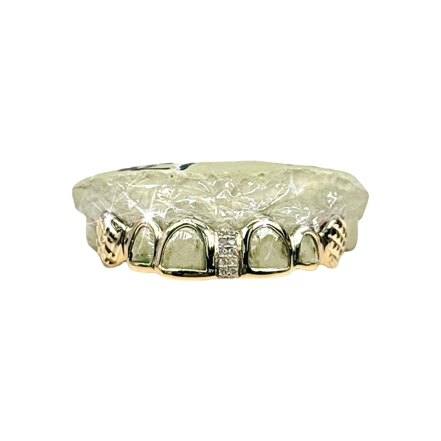 8 Piece Open Face With Diamond Spacer