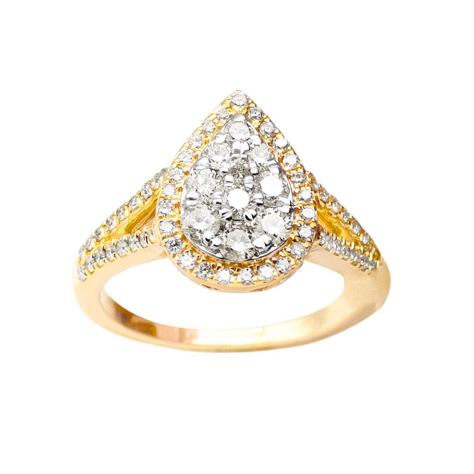 Eternity Pear Shape Ring