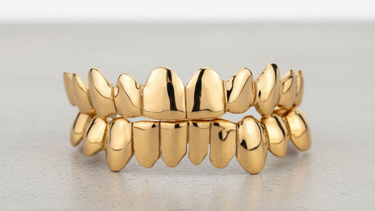 Solid Gold vs. Plated Grillz: Read the Material Details