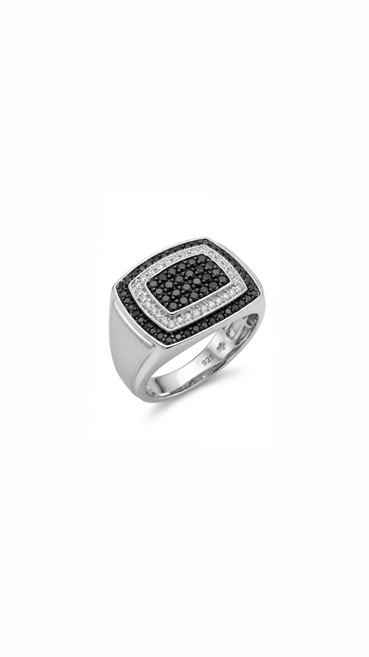 Midnight Square Signet Ring