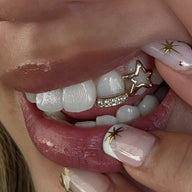 Custom Open Face Star with Diamond Bar Trim