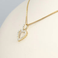 All Diamond Heart Pendant