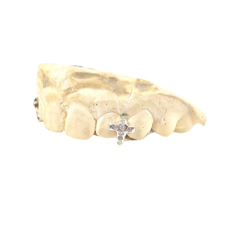 Diamond Cross Spacer Grillz