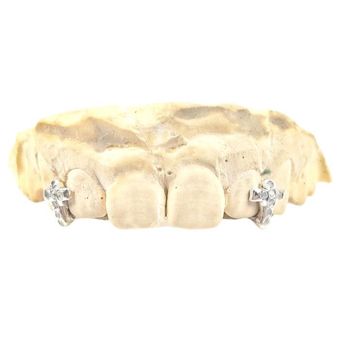 Diamond Cross Spacer Grillz