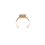 10KT Gold Heart Nugget Ring: Mini