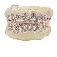 Circle/Rose Cuts Solid Custom Grillz