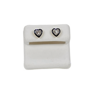 Heart Shape Diamond Earrings