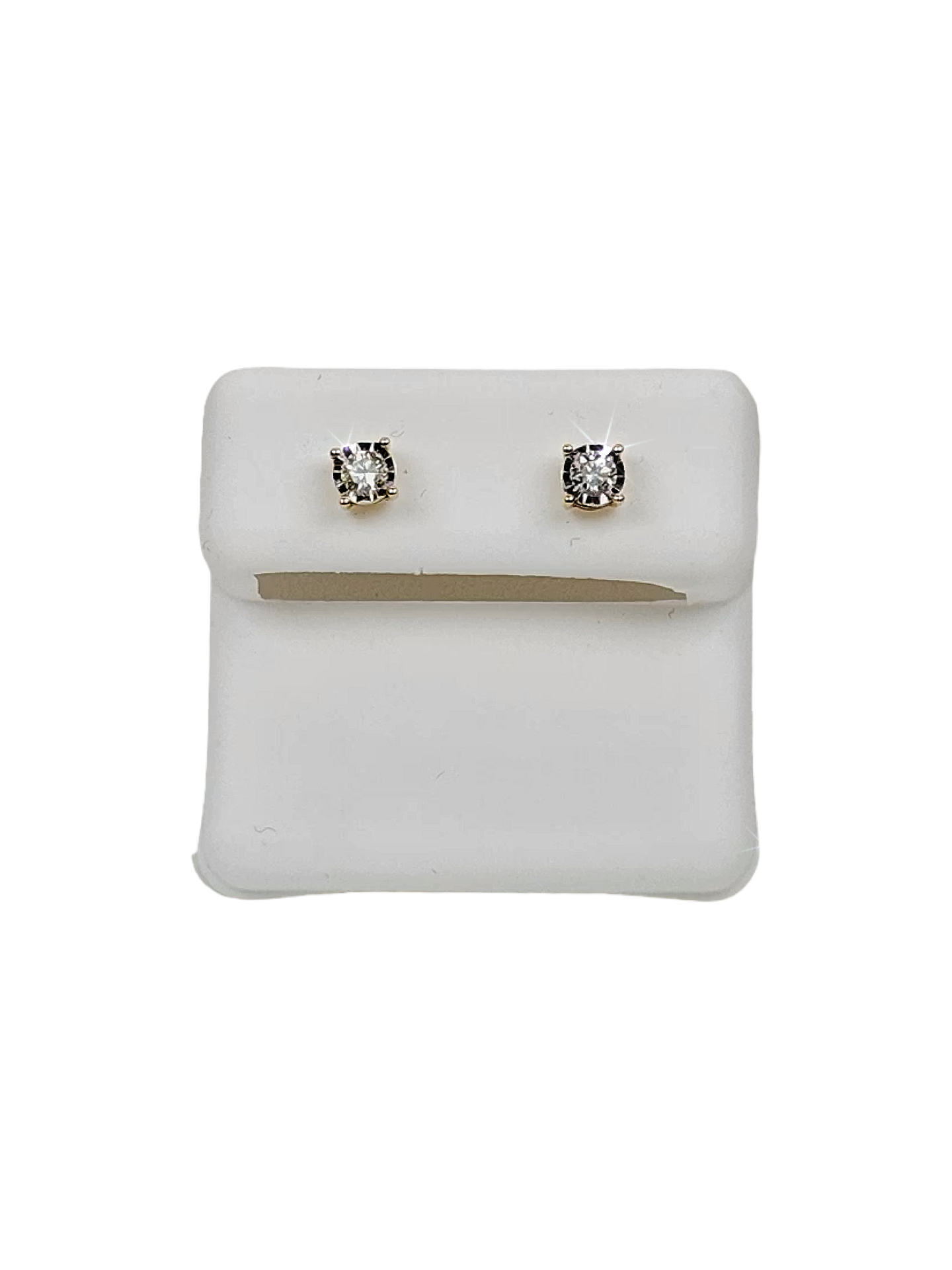 Small Diamond Stud Earrings