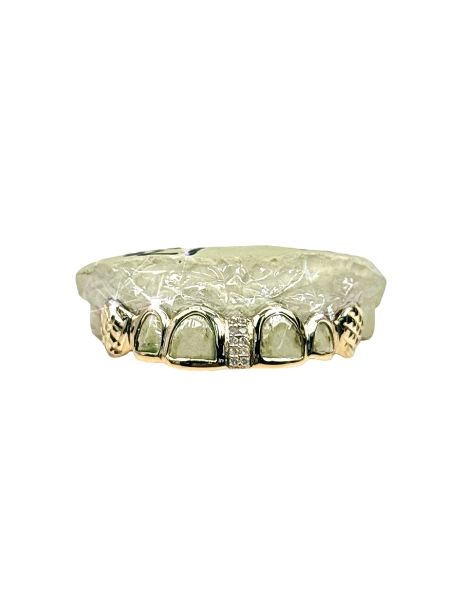 8 Piece Open Face With Diamond Spacer