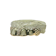 8 Piece Open Face With Diamond Spacer