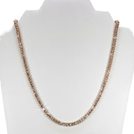 Rose Gold Diamond Baguette Chain