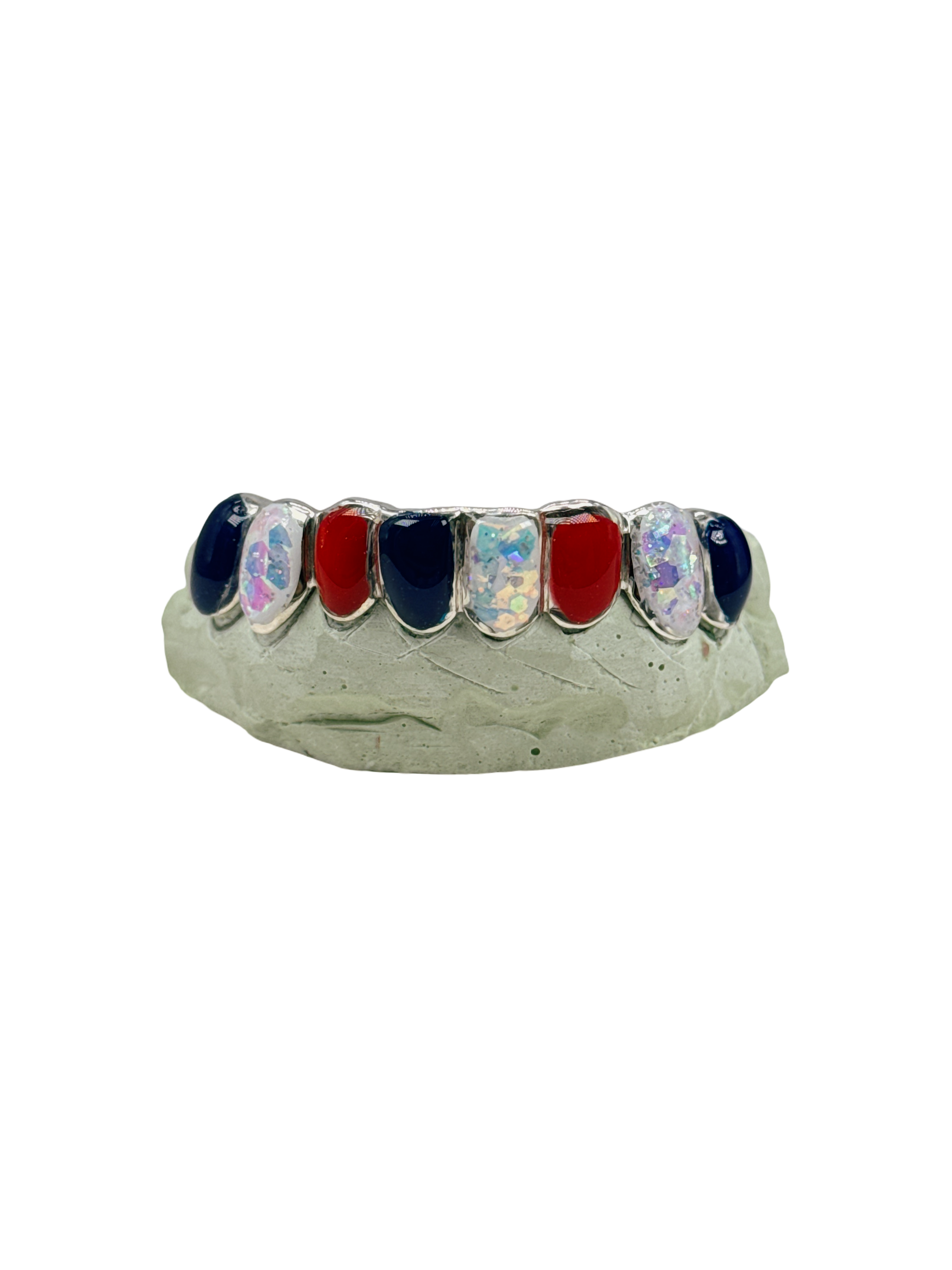 Custom Enamel Colored Grillz