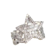 Baguette Star Ring