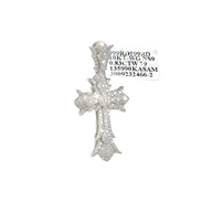 Thorn Diamond Cross Pendant