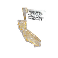 Louisiana Diamond Pendant