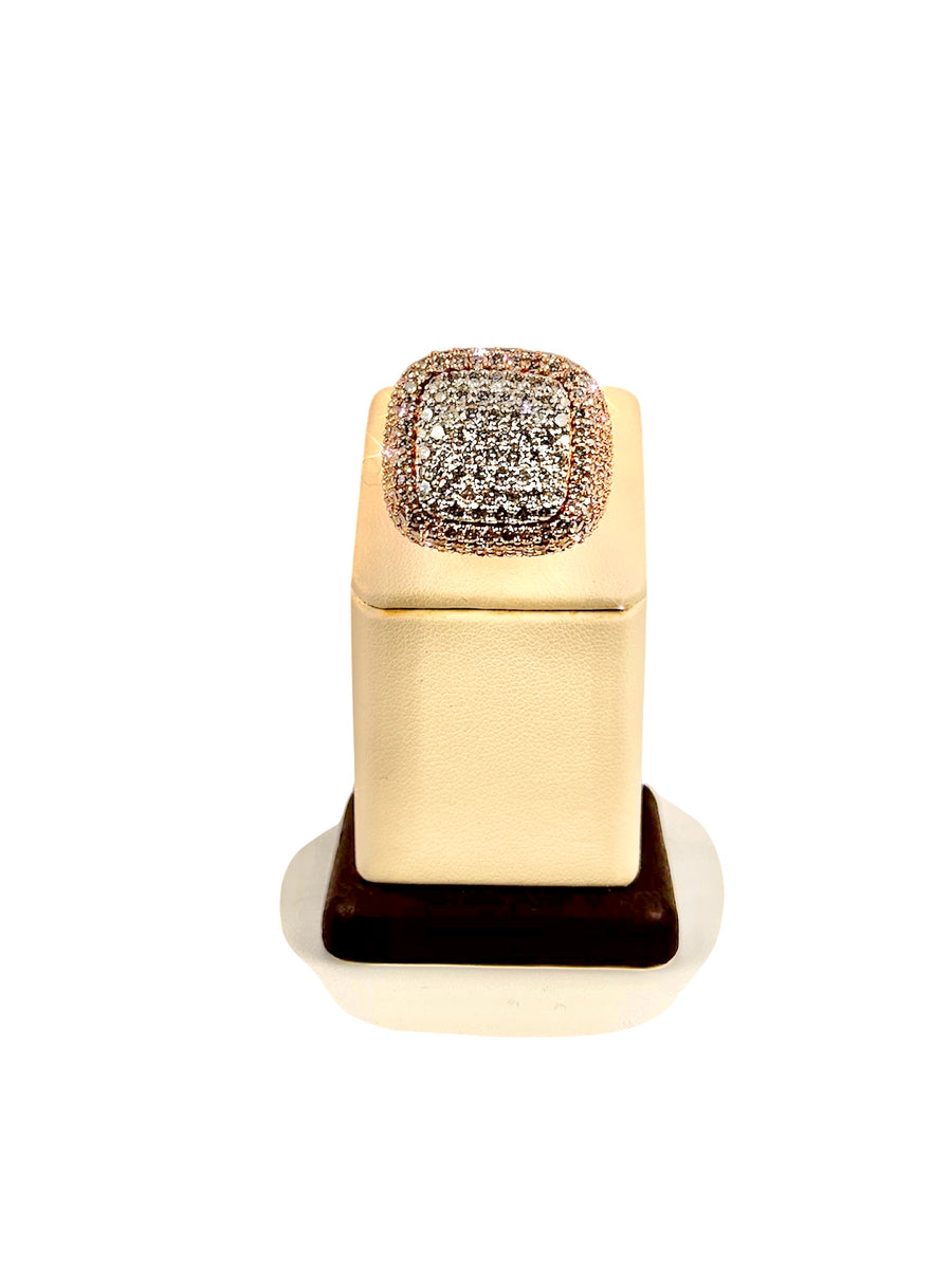 square Diamond Ring