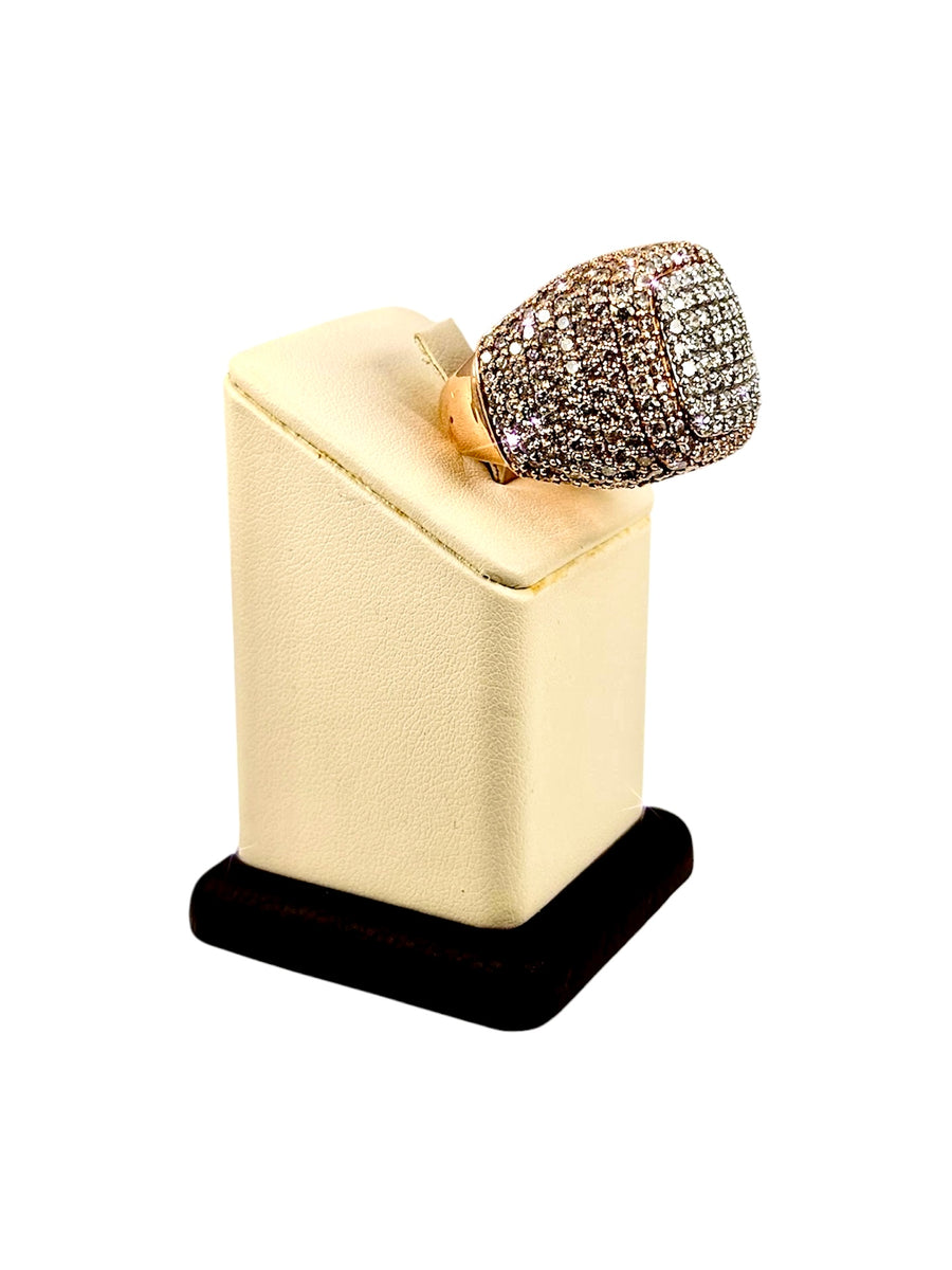 square Diamond Ring