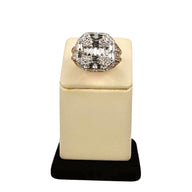 Square Baguette Diamond Ring