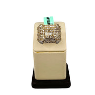 Baguette Diamond Crown Ring
