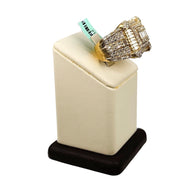 Baguette Diamond Crown Ring