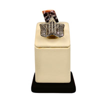 Gold Diamond Star Ring