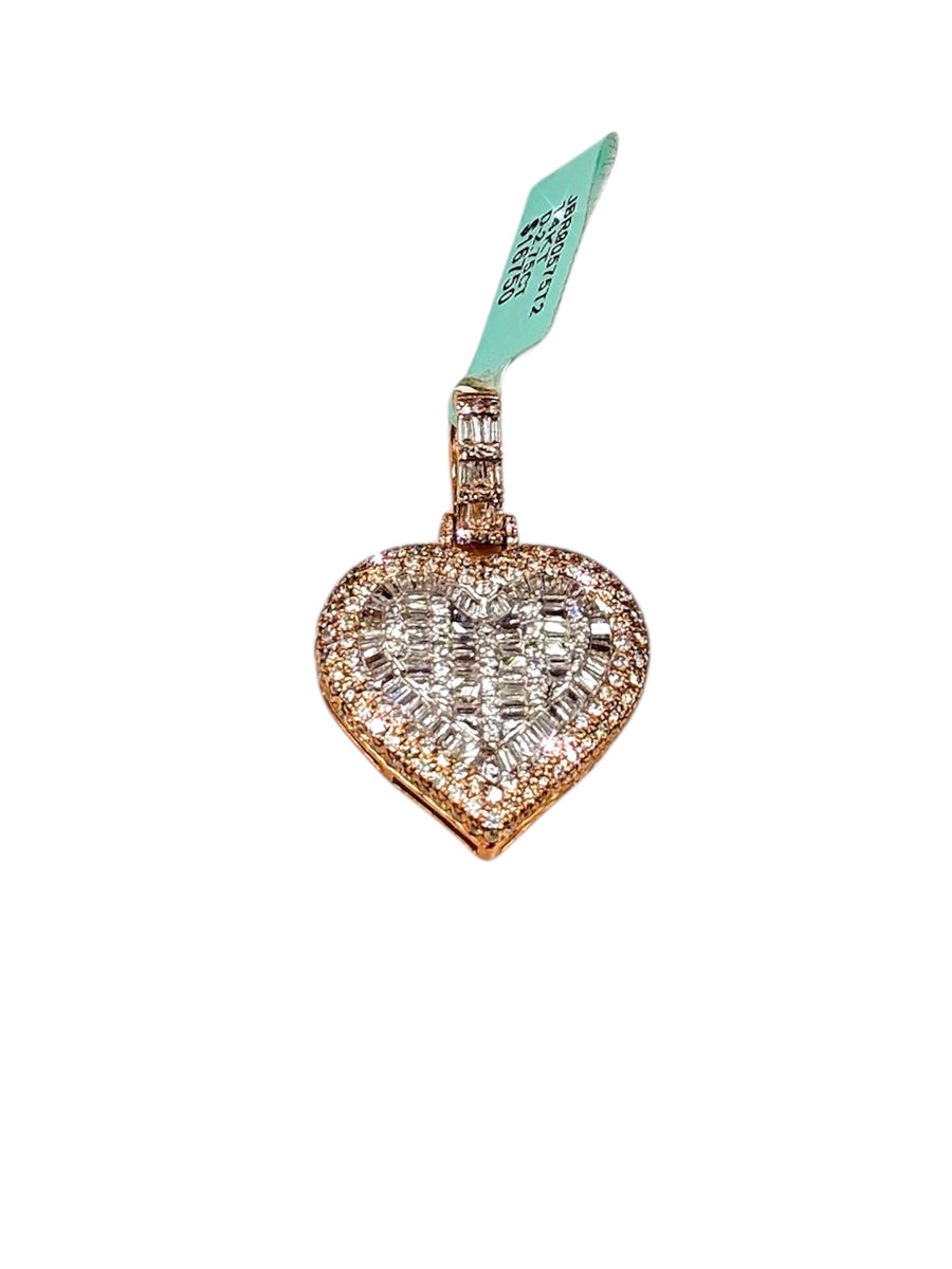 Baguette Diamond Pendant