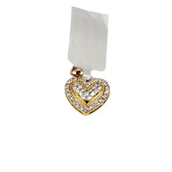 Heart Nugget diamond Pendant
