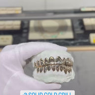 SPECIAL: Custom Solid Gold Grillz