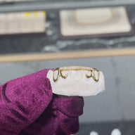 Custom Diamond Bar Grillz with Special Design