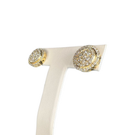 Big Boy Round Diamond Earrings