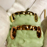 Custom 2 Piece Fangs and Front Bar Grill