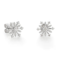 Open Flower Earrings
